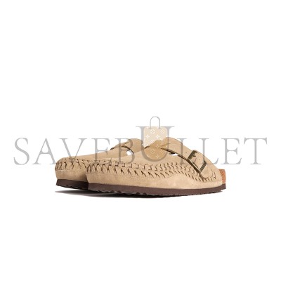 KITH FOR BIRKENSTOCK SUEDE BOSTON BRAIDED BR1030958
